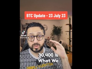 Bitcoin price update 23 July 2023 with stepsister