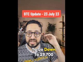 Bitcoin price update 23 July 2023 with stepsister