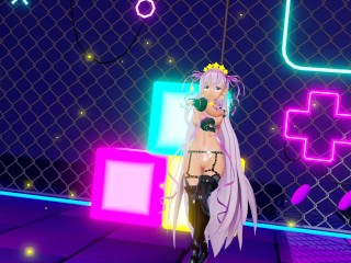 【4K / MMD R18】 BB baam dance