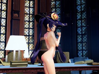 【4K / MMD R18】Genshin Impact Mona dance