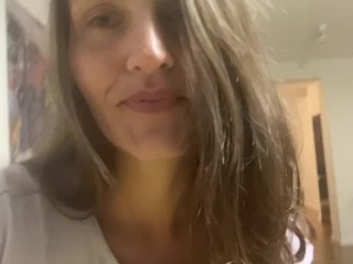 Women let you watch her shiny dark hair and play with them. Close view