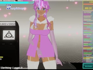 Bunny Cosplay Airis is screaming of pleasure in VR world (2023-02-19)