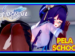 Honkai Star Rail - Pela at school