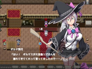 【#13 エクリプスの魔女(体験版)】野外混浴温泉でおっさんにバックで生中出しセックスされてしまい・・(爆乳魔法使いファンタジーエロゲー Witch RPG Hentai game)