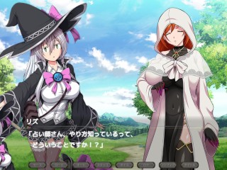 【#14 エクリプスの魔女(体験版)】町人に授乳手コキして精子をぶっかけられてしまい・・(爆乳魔法使いファンタジーエロゲー Witch RPG Hentai game)