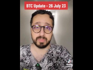 Bitcoin price update 26 July 2023 with stepsister