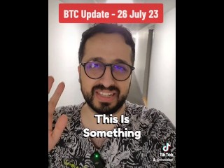 Bitcoin price update 26 July 2023 with stepsister