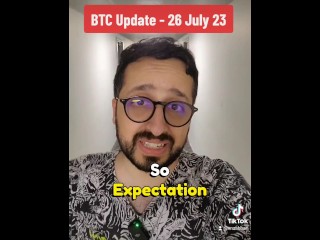 Bitcoin price update 26 July 2023 with stepsister