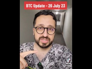 Bitcoin price update 26 July 2023 with stepsister
