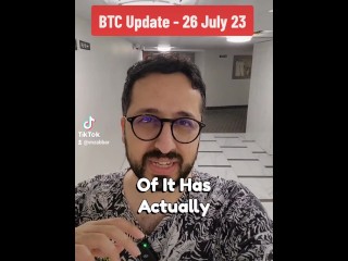 Bitcoin price update 26 July 2023 with stepsister