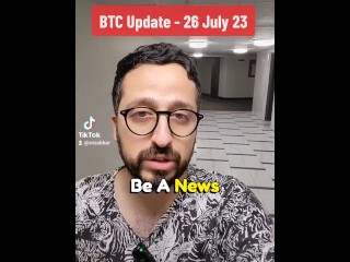 Bitcoin price update 26 July 2023 with stepsister