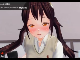 無修正アニメ　いもーとがオナホでオナサポ　ボイスASMR　イヤホン、オナホ推奨