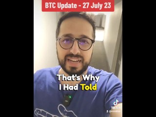Bitcoin price update 27th July 2023 with stepsister