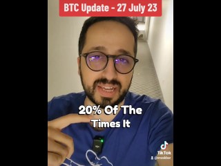 Bitcoin price update 27th July 2023 with stepsister