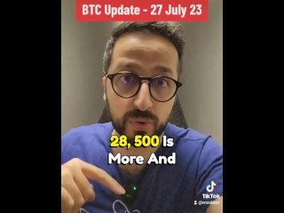 Bitcoin price update 27th July 2023 with stepsister