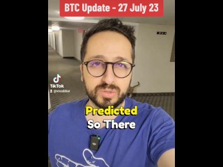 Bitcoin price update 27th July 2023 with stepsister