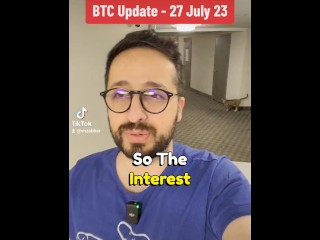 Bitcoin price update 27th July 2023 with stepsister