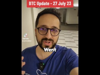 Bitcoin price update 27th July 2023 with stepsister