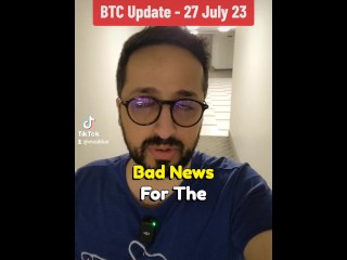 Bitcoin price update 27th July 2023 with stepsister