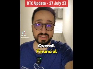 Bitcoin price update 27th July 2023 with stepsister