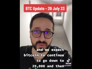Bitcoin price update 29 July 2023 with stepsister