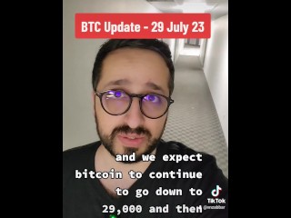 Bitcoin price update 29 July 2023 with stepsister