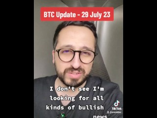 Bitcoin price update 29 July 2023 with stepsister