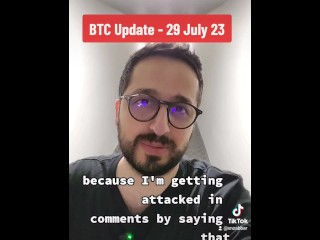 Bitcoin price update 29 July 2023 with stepsister