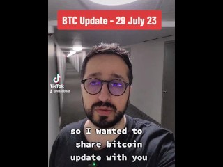 Bitcoin price update 29 July 2023 with stepsister