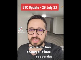 Bitcoin price update 29 July 2023 with stepsister
