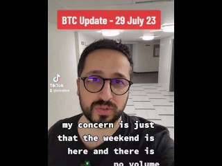Bitcoin price update 29 July 2023 with stepsister
