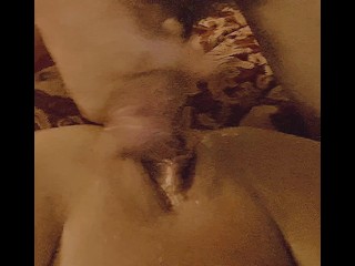 Squirting all over my man’s cock