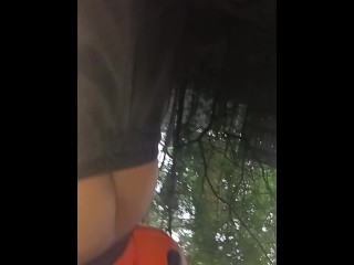 Giving my dick a hike