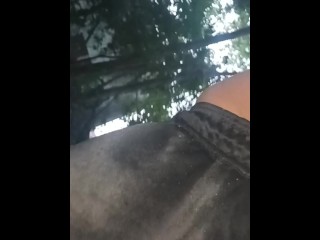 Giving my dick a hike