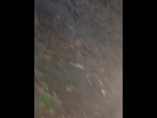 Giving my dick a hike