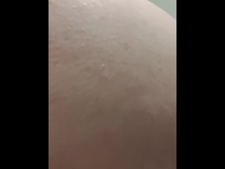 Horny Bunny Fluff spreading her ass and pussy in your face and fingering the holes!
