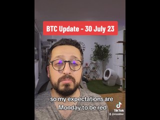 Bitcoin price update as of 30 July 2023 with stepstepsister