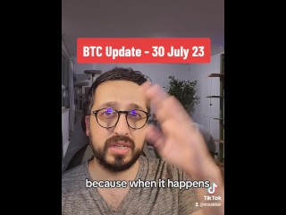 Bitcoin price update as of 30 July 2023 with stepstepsister