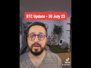 Bitcoin price update as of 30 July 2023 with stepstepsister