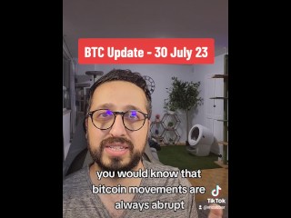 Bitcoin price update as of 30 July 2023 with stepstepsister