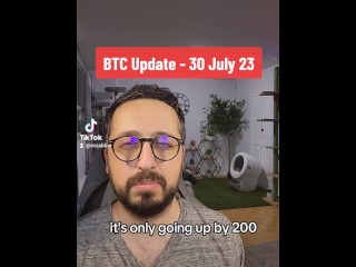 Bitcoin price update as of 30 July 2023 with stepstepsister