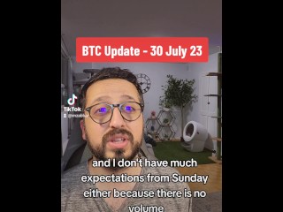 Bitcoin price update as of 30 July 2023 with stepstepsister