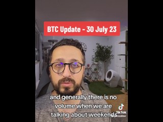 Bitcoin price update as of 30 July 2023 with stepstepsister