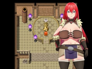 【#05 レベッカと淫呪の剣(体験版)実況】爆乳女剣士が二人同時に手コキさせられぶっかけられたり、案内人に尻揉まれたり手マンされたり・・(巨乳女戦士ファンタジーエロゲー RPG Hentai game