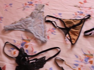 Panty drawer string thong Olivia crossdresser Moms Sluty underwear Greek