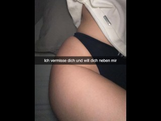 Stepsister wants to fuck Guy Snapchat German