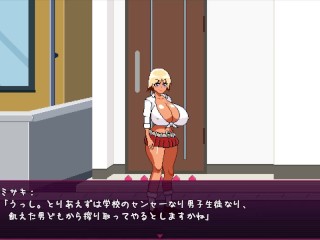 【H GAME】忍堕とし♡壁尻3P① 調教アニメーション 巨乳 中出し エロアニメ