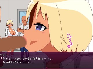 【H GAME】忍堕とし♡壁尻3P① 調教アニメーション 巨乳 中出し エロアニメ