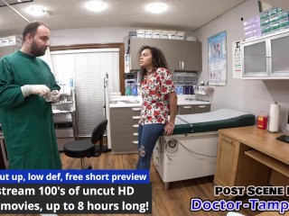 Become Doctor Tampa As Mara Luv Signs up For Strange Electrical E-Stim & Orgasm Experiments With Ari