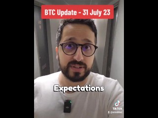 Bitcoin price update 31 July 2023 with stepsister